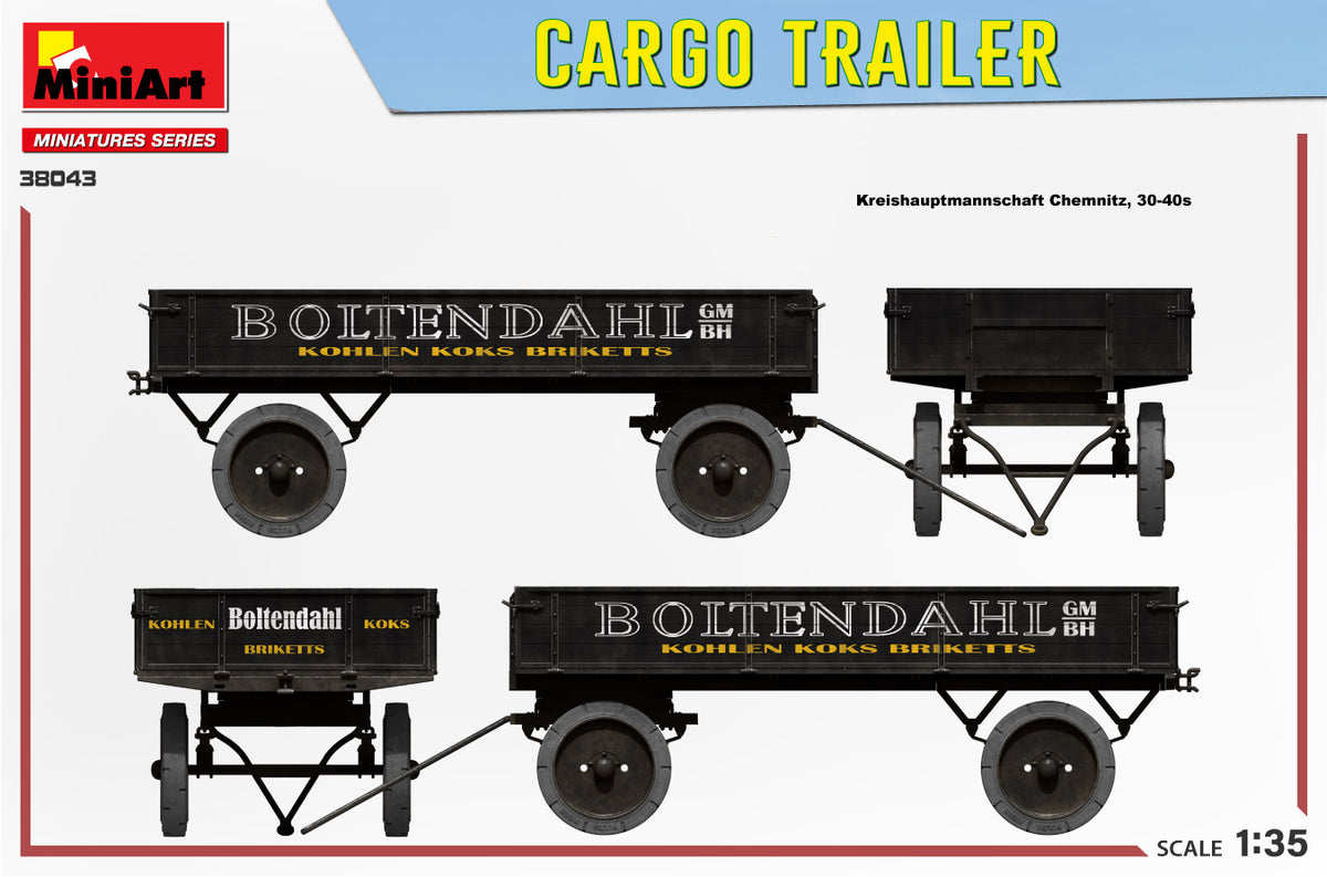 MiniArt 1/35 Military - Cargo Trailer - 38043