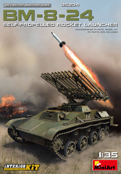 MiniArt BM-8-24 Rocket Launcher (Interior Kit) - 35234 box art