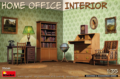 MiniArt Home Office Interior - 35644 box art