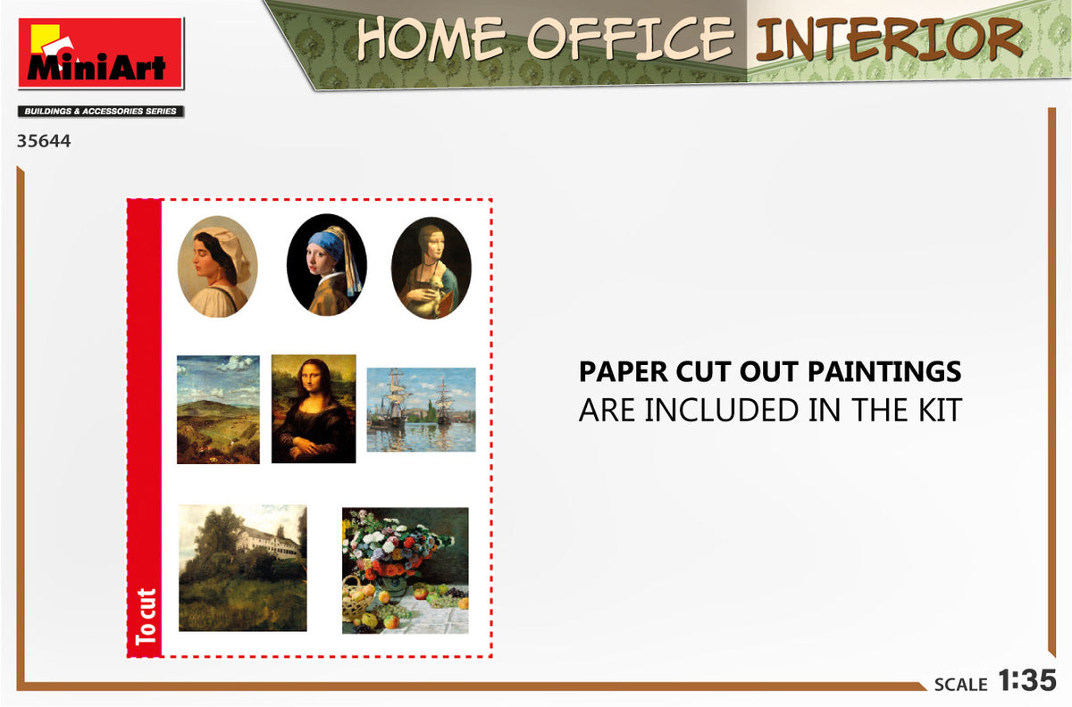 MiniArt 1/35 Military - Home Office Interior - 35644