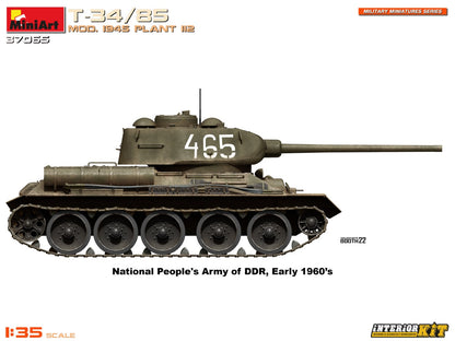 MiniArt 1/35 Military - T-34-85 Mod. 1945. Plant 112 Interior Kit - 37065
