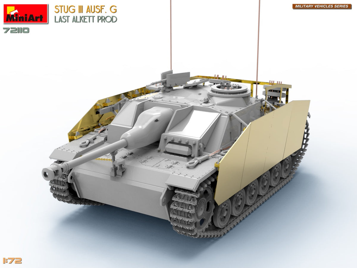 MiniArt 1/72 Military - StuG III Ausf G Last Alkett Prod - 72110