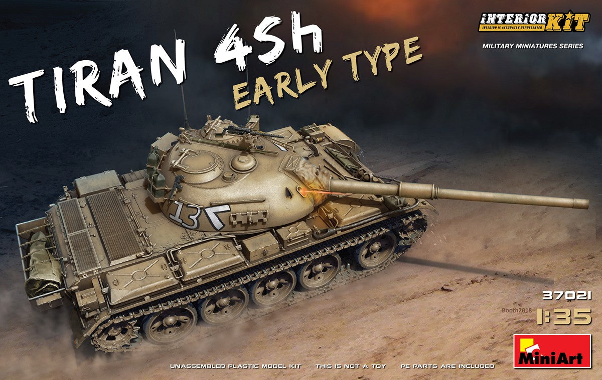 MiniArt Tiran 4 Sh Early Type. Interior Kit - 37021 box art