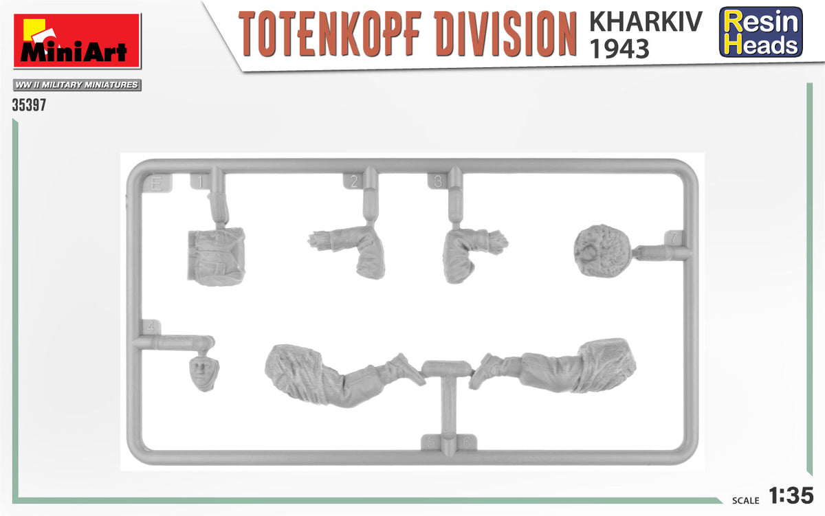 MiniArt 1/35 Military - TOTENKOPF DIVISION. KHARKOV 1943 - 35397