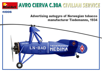 MiniArt 1/35 Military - Avro Cierva C.30A Civilian Service - 41006