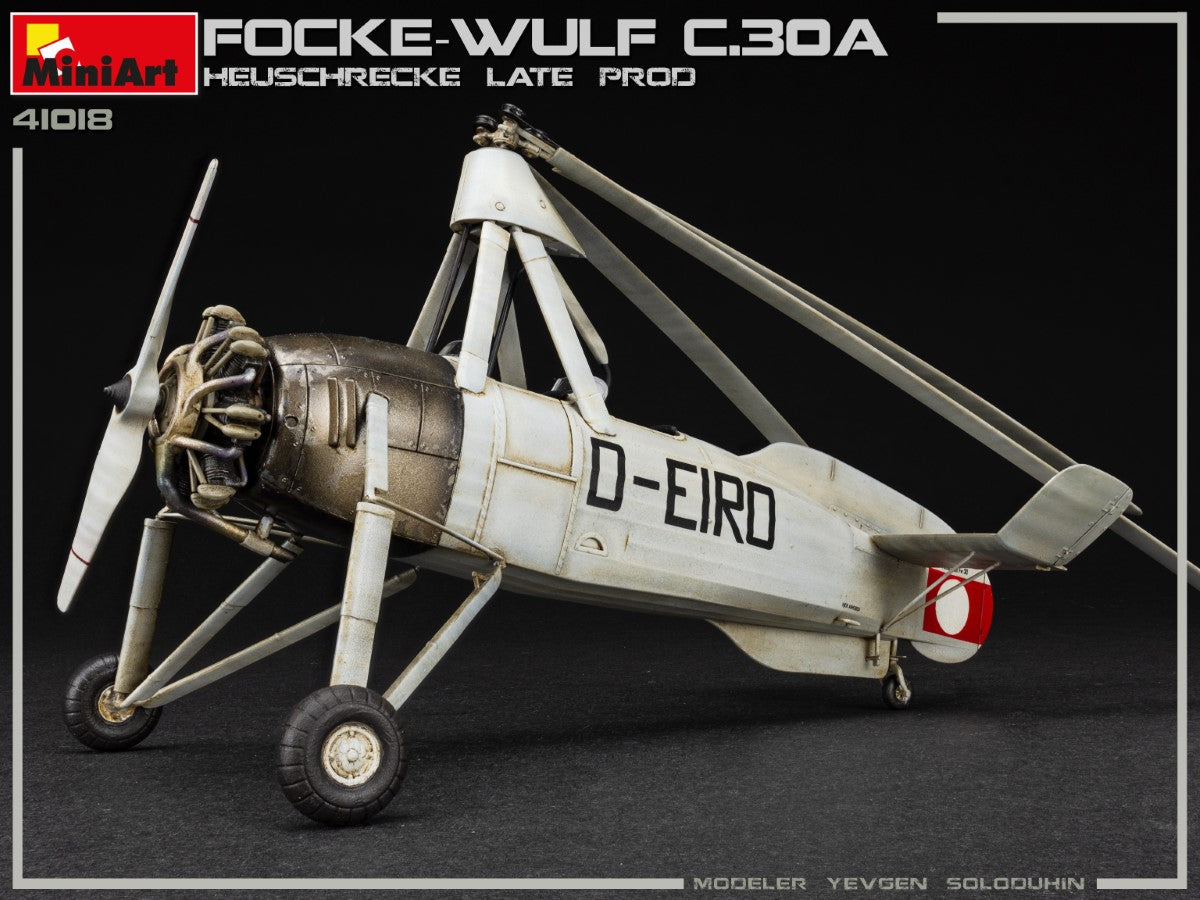 MiniArt 1/35 Aircraft - Focke-Wulf Fw C.30A Heuschrecke Late - 41018