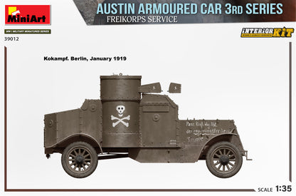 MiniArt 1/35 Military - Austin 3rd Series, Freikorps Service Int - 39012