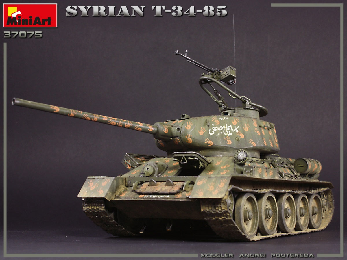MiniArt 1/35 Military - T34/85 Syrian - 37075