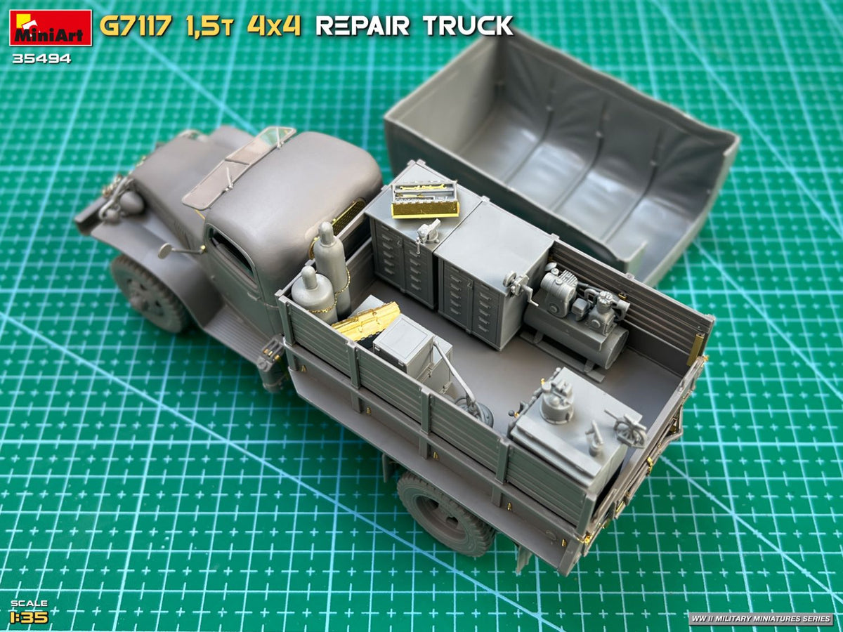 MiniArt 1/35 Military - G7117 1,5t 4x4 Repair Truck - 35494