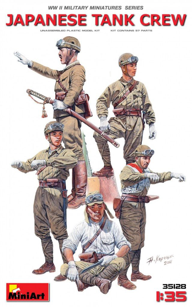 MiniArt Japanese Tank Crew - 35128 box art