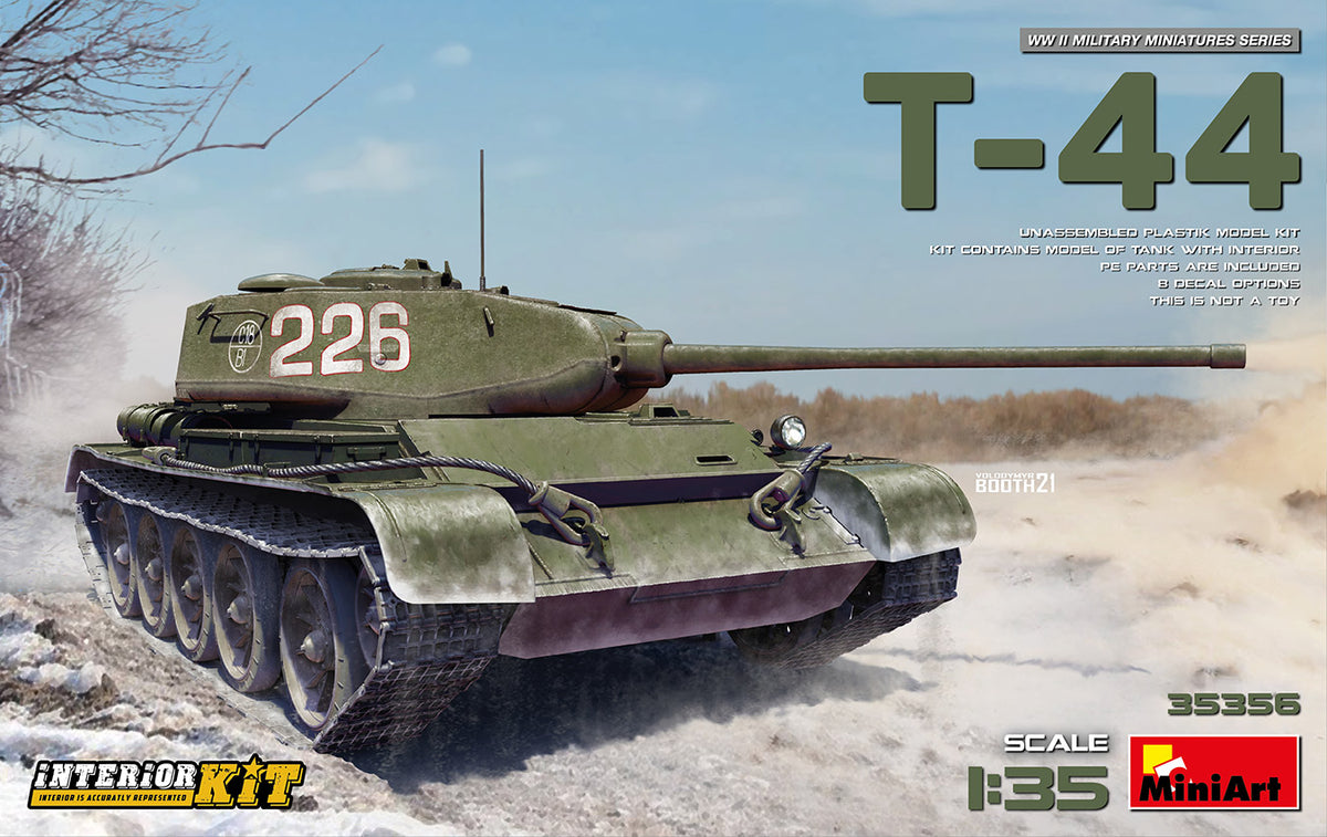 MiniArt T-44 Interior Kit - 35356 box art