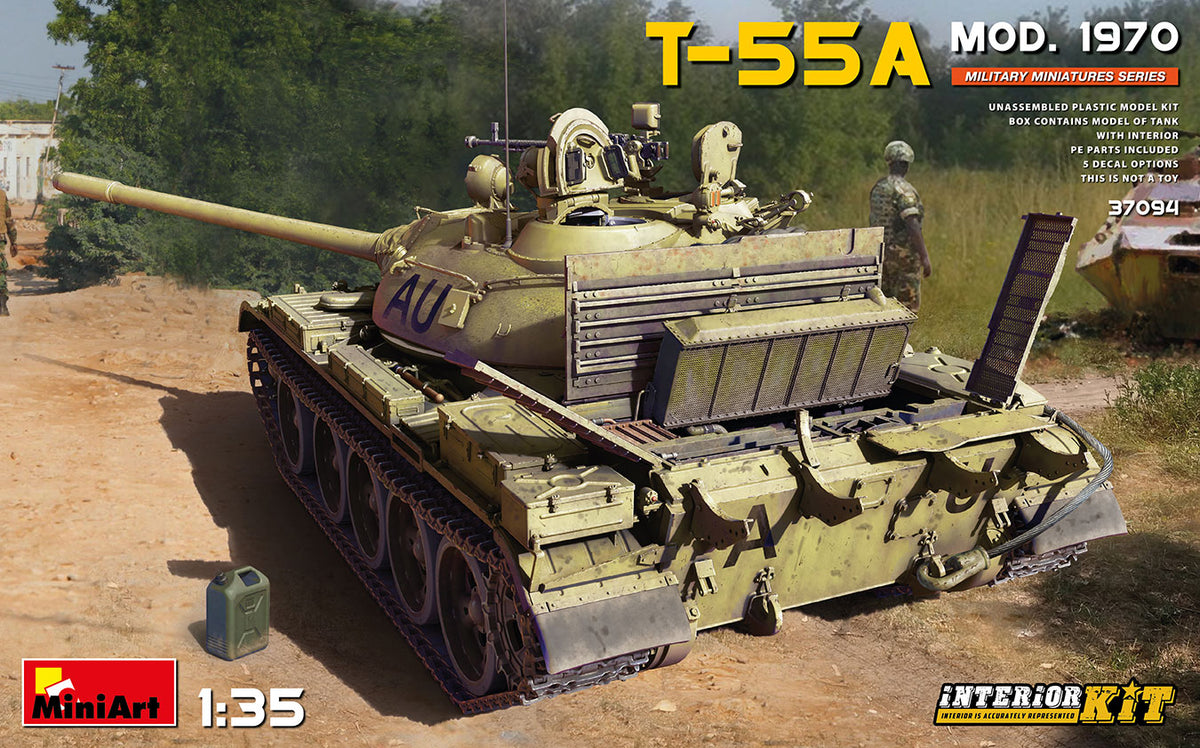 MiniArt T-55A Mod. 1970 Interior Kit - 37094 box art