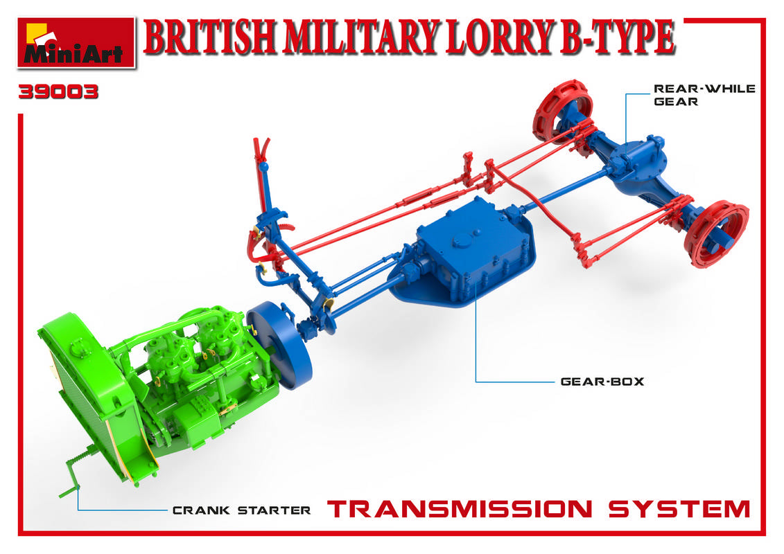 MiniArt 1/35 Military - British Military Lorry B-Type - 39003