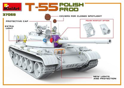 MiniArt 1/35 Military - T-55 Polish Prod - 37068
