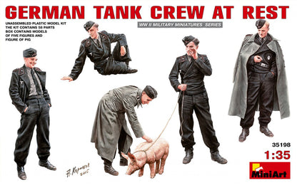MiniArt German Tank Crew At Rest - 35198 box art