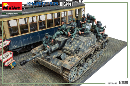 MiniArt 1/35 Military - Kharkiv 1943 - Tram & StugIII Ausf.G Big Set - 36067