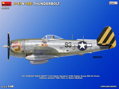 MiniArt 1/48 Aircraft - P-47N-1RE Thunderbolt Basic Kit - 48064