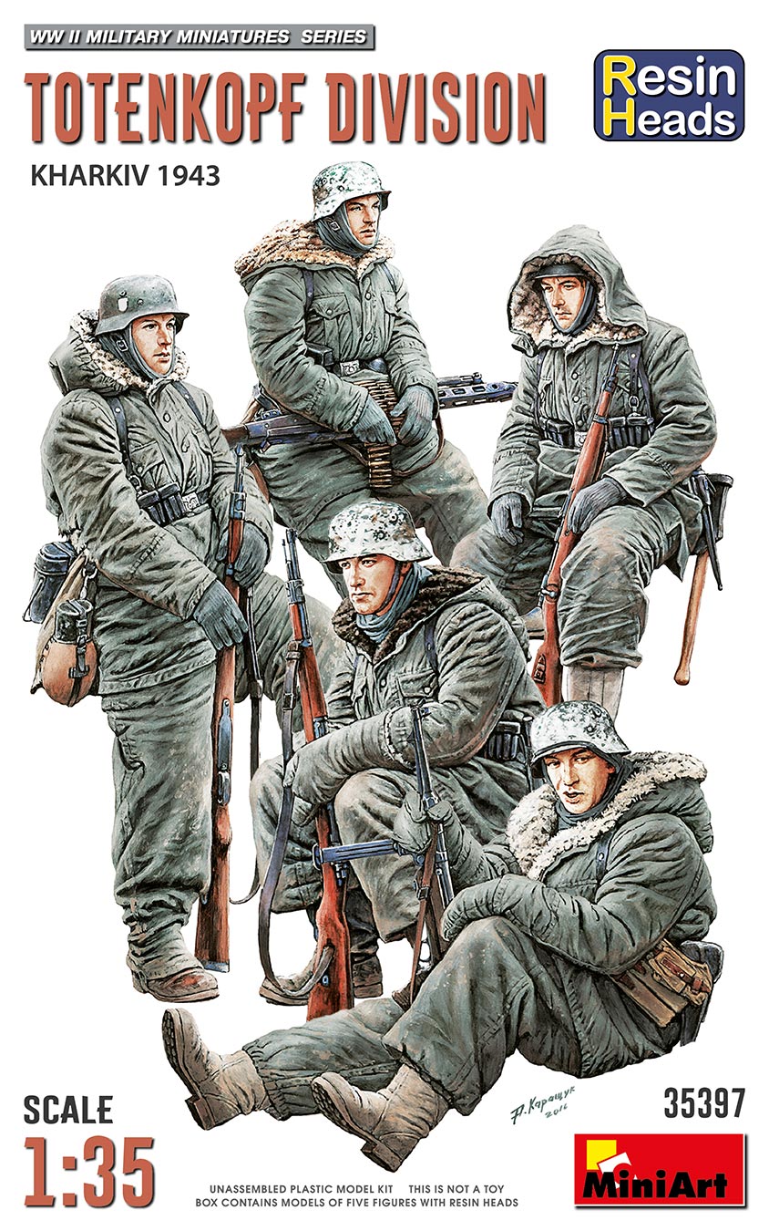 MiniArt TOTENKOPF DIVISION. KHARKOV 1943 - 35397 box art
