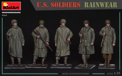 MiniArt 1/35 Military - US Soldiers in Rainwear - 35245