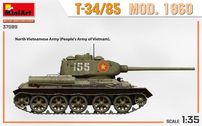 MiniArt 1/35 Military - T34/85 Mod 1960 - 37089