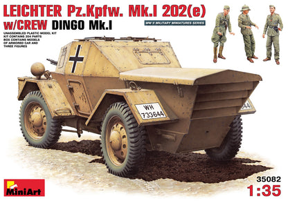 MiniArt Leichter Pz. Pz.Kpfw.Mk.I 202(e) Dingo Mk.I - 35082 box art