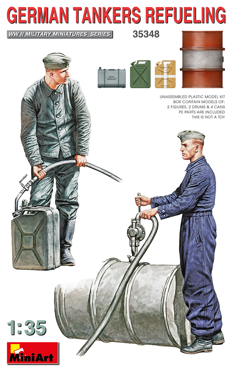 MiniArt German Tankers Refueling - 35348 box art