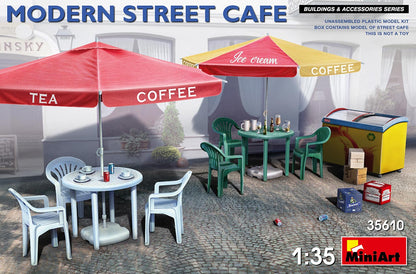 MiniArt Modern Street Cafe - 35610 box art