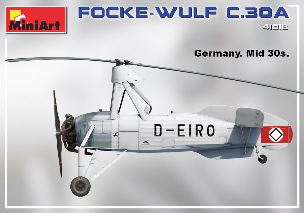 MiniArt 1/35 Aircraft - Focke-Wulf Fw C.30A Heuschrecke Late - 41018