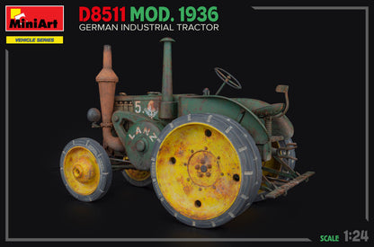 MiniArt 1/24 Vehicles - German D8511 Industrial Tractor Mod 1936 - 24005