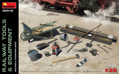 MiniArt Railway Tools & Equipment - 35572 box art