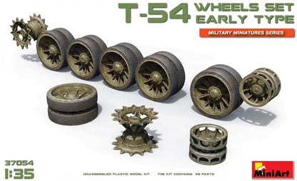 MiniArt T-54 Wheels Set Early Type - 37054 box art