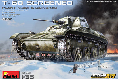 MiniArt T-60 Screened Plant 264 Stalingrad (IntKit) - 35237 box art