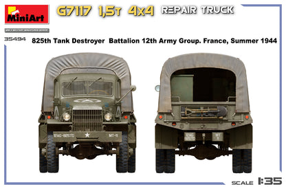 MiniArt 1/35 Military - G7117 1,5t 4x4 Repair Truck - 35494