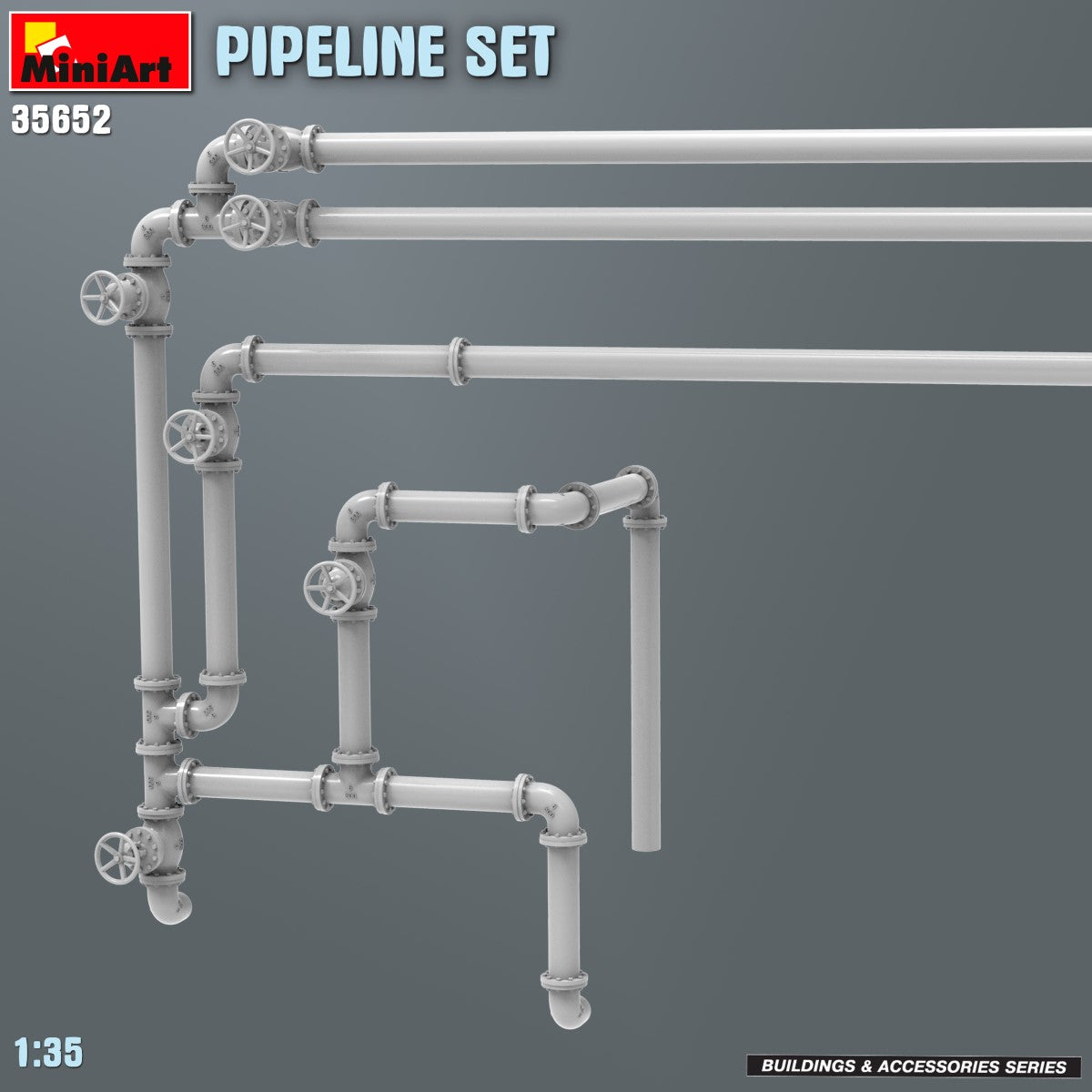 MiniArt 1/35 Military - Pipeline Set - 35652