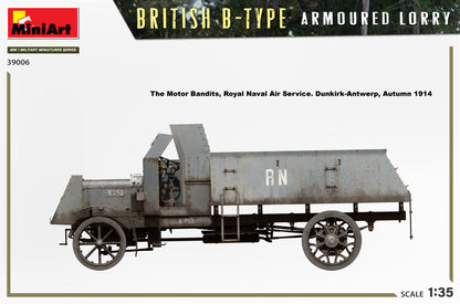 MiniArt 1/35 Military - British B-Type Armoured Lorry - 39006