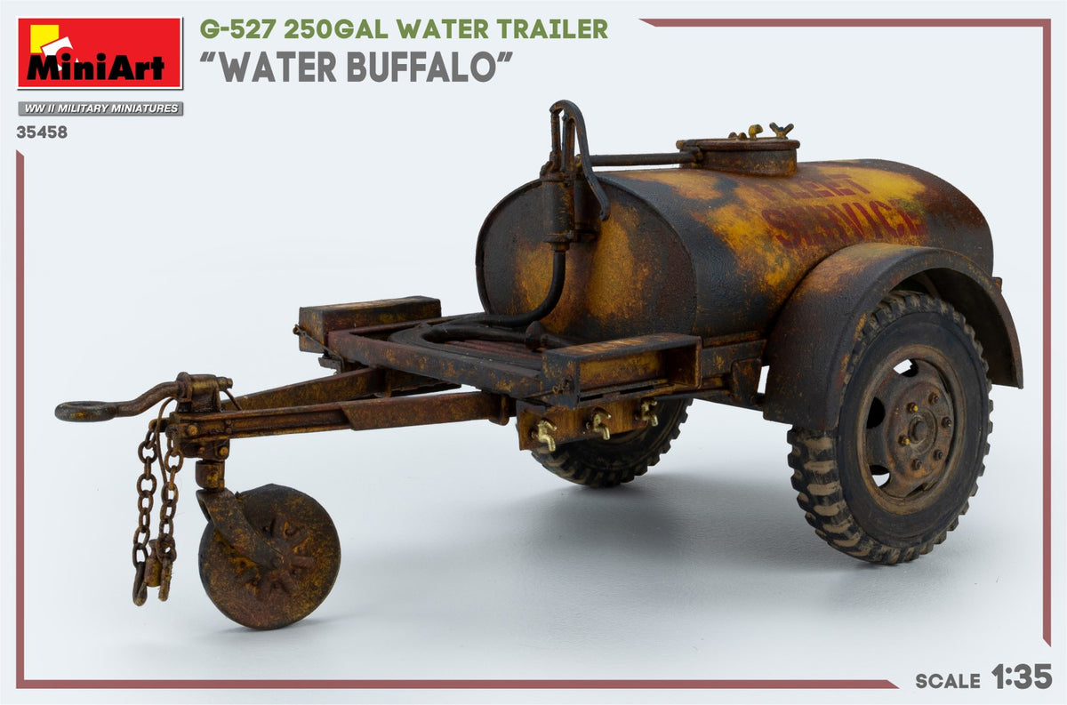 MiniArt 1/35 Military - G-527 250gal Water Trailer 'Water Buffalo' - 35458