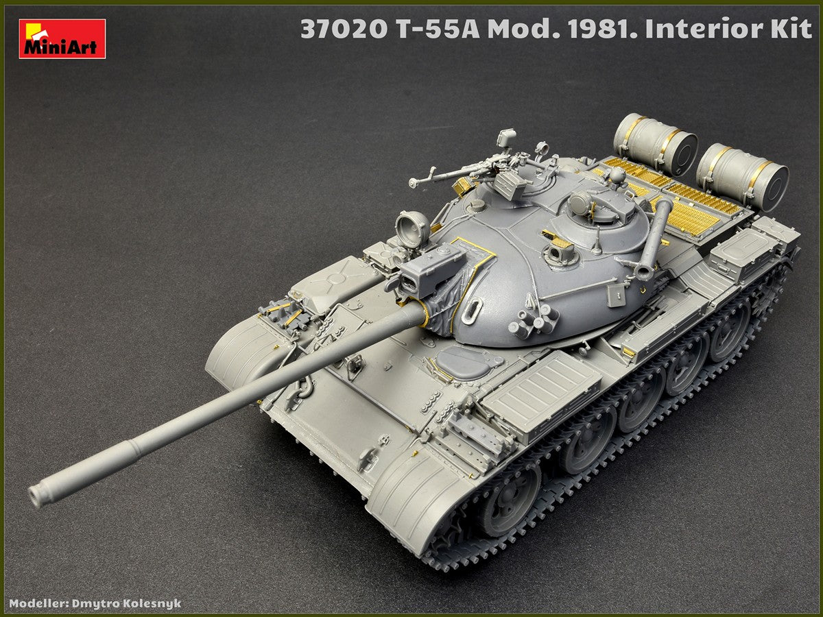 MiniArt 1/35 Military - T-55A Late Mod. 1981 Interior Kit - 37020