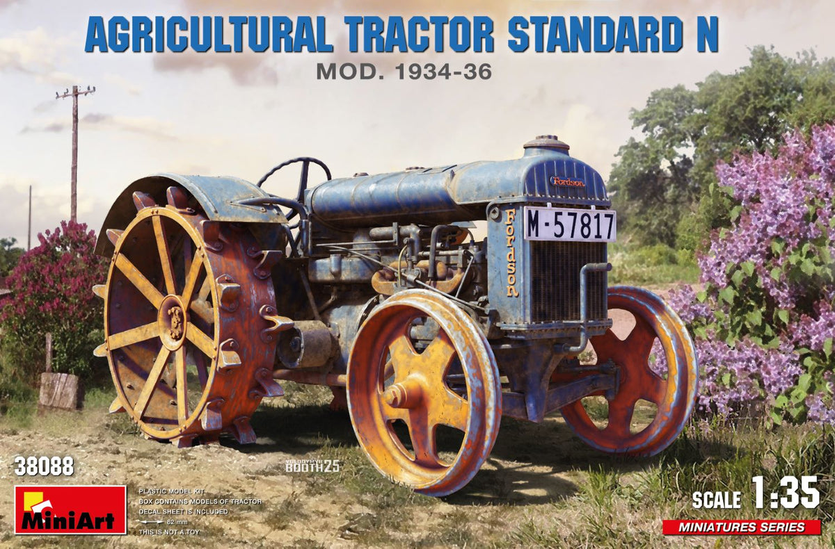 MiniArt Agricultural Tractor Standard N Mod 1934 - 38088 box art