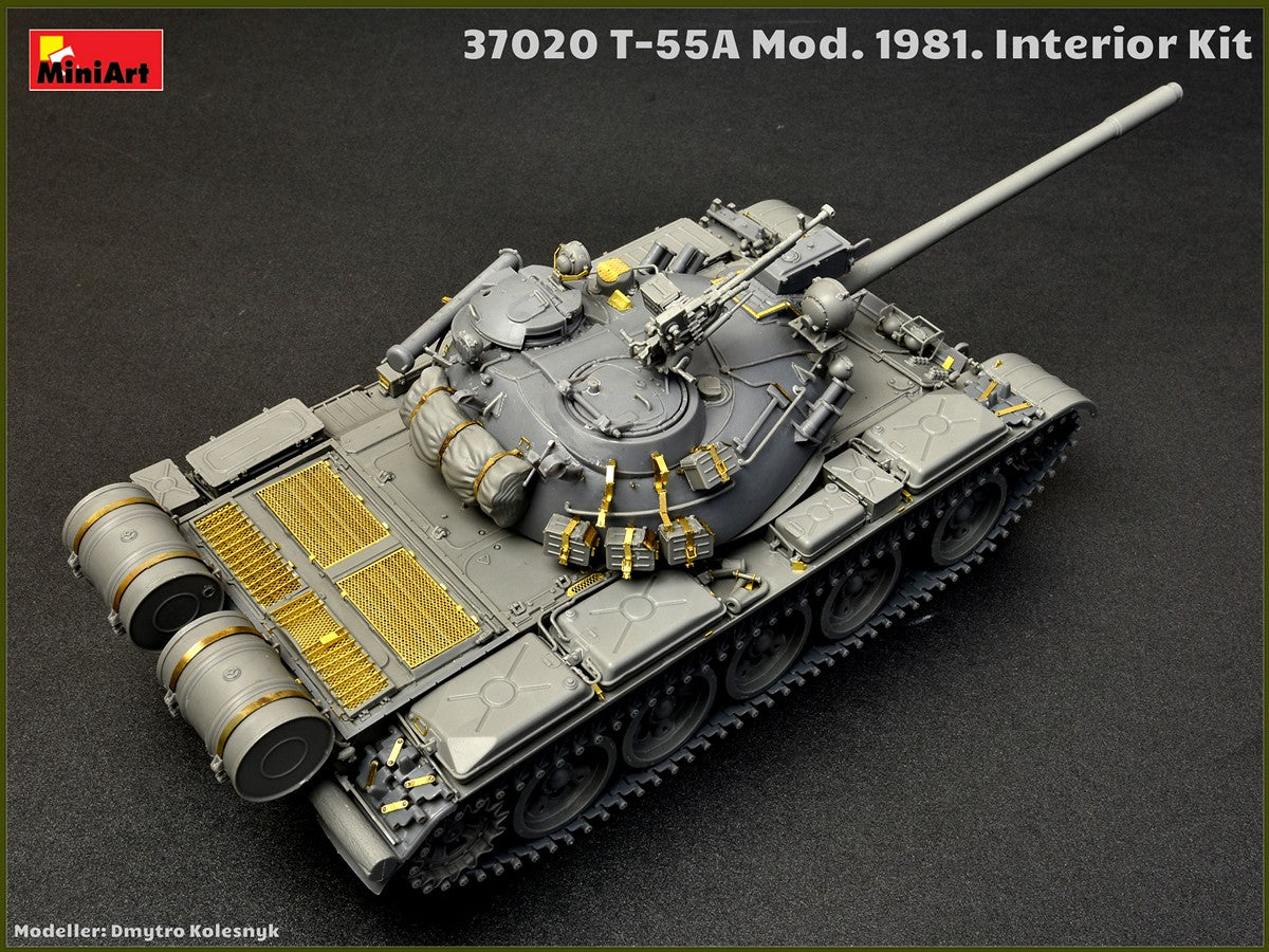 MiniArt 1/35 Military - T-55A Late Mod. 1981 Interior Kit - 37020