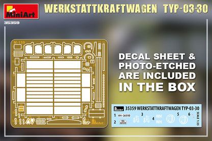 MiniArt 1/35 Military - Typ-03-30 Werkstattkraftwagen - 35359