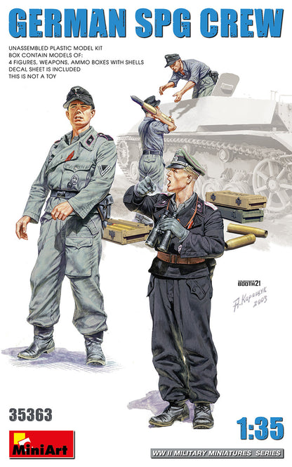 MiniArt German SPG Crew - 35363 box art