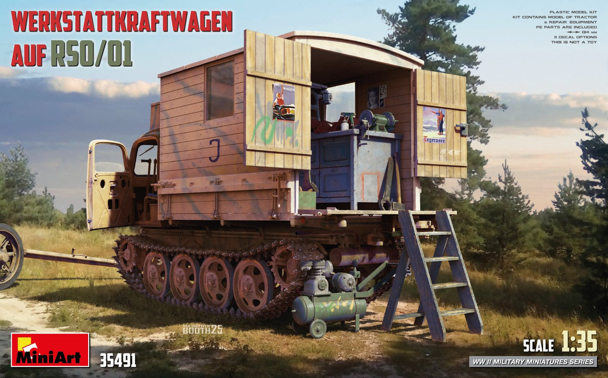 MiniArt Auf RSO/01 Werkstattkraftwagen - 35491 box art