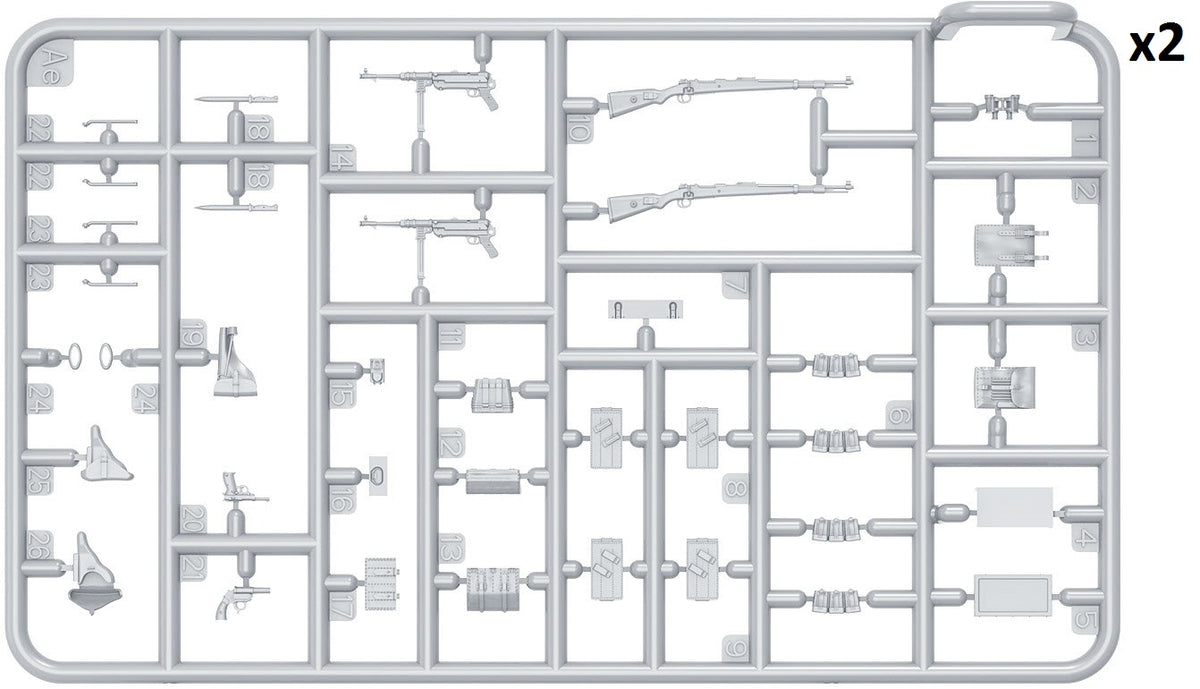 MiniArt 1/35 Military - German Infantry Weapons & Equipment - 35247