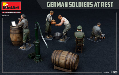 MiniArt 1/35 Military - German Soldiers at Rest (Spec Edition) - 35378