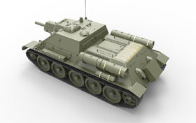 MiniArt 1/35 Military - SU-122 Soviet Self Propelled Gun (Early) - 35181