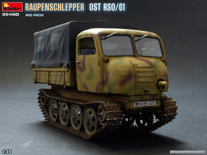 MiniArt 1/35 Military - Raupenschlepper Ost RSO/01. Mid Prod - 35480