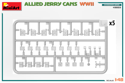 MiniArt 1/48 Accessories - Allied Jerry Cans WWII - 49003