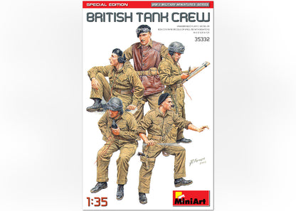 MiniArt British Tank Crew - Special Edition - 35332 box art
