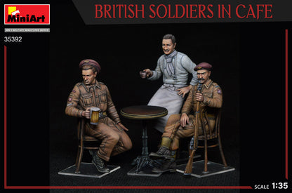MiniArt 1/35 Military - British Soldiers in Cafe - 35392