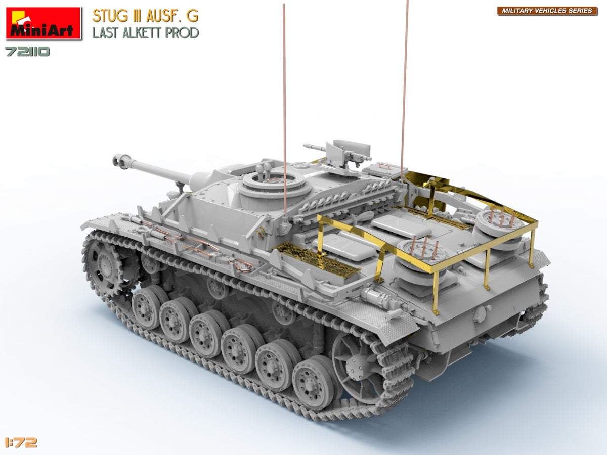 MiniArt 1/72 Military - StuG III Ausf G Last Alkett Prod - 72110